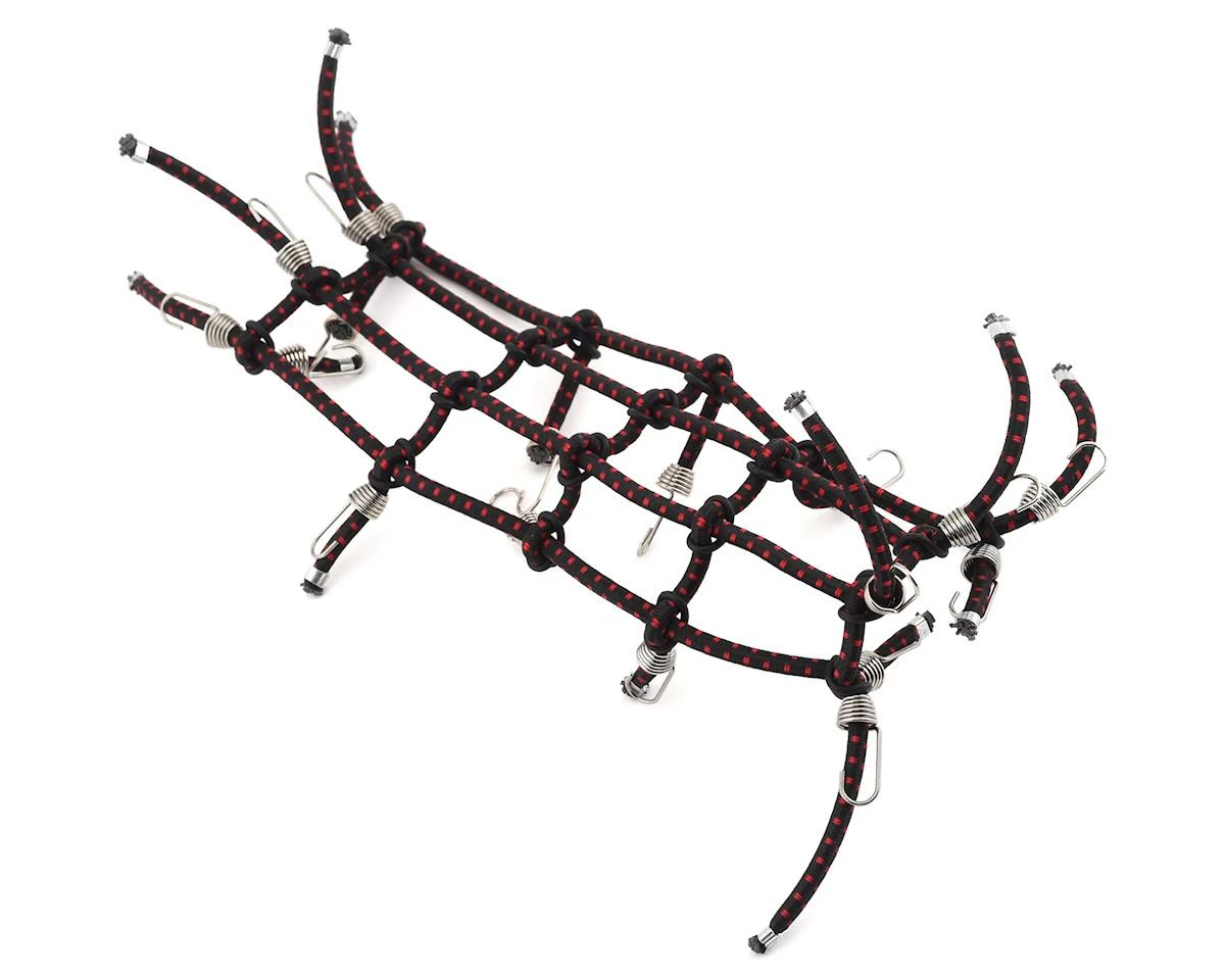 Hot Racing 1/10 Scale Cargo Net (Black/Red) 1 Hot Racing 1/10 Scale Cargo Net (Black/Red)