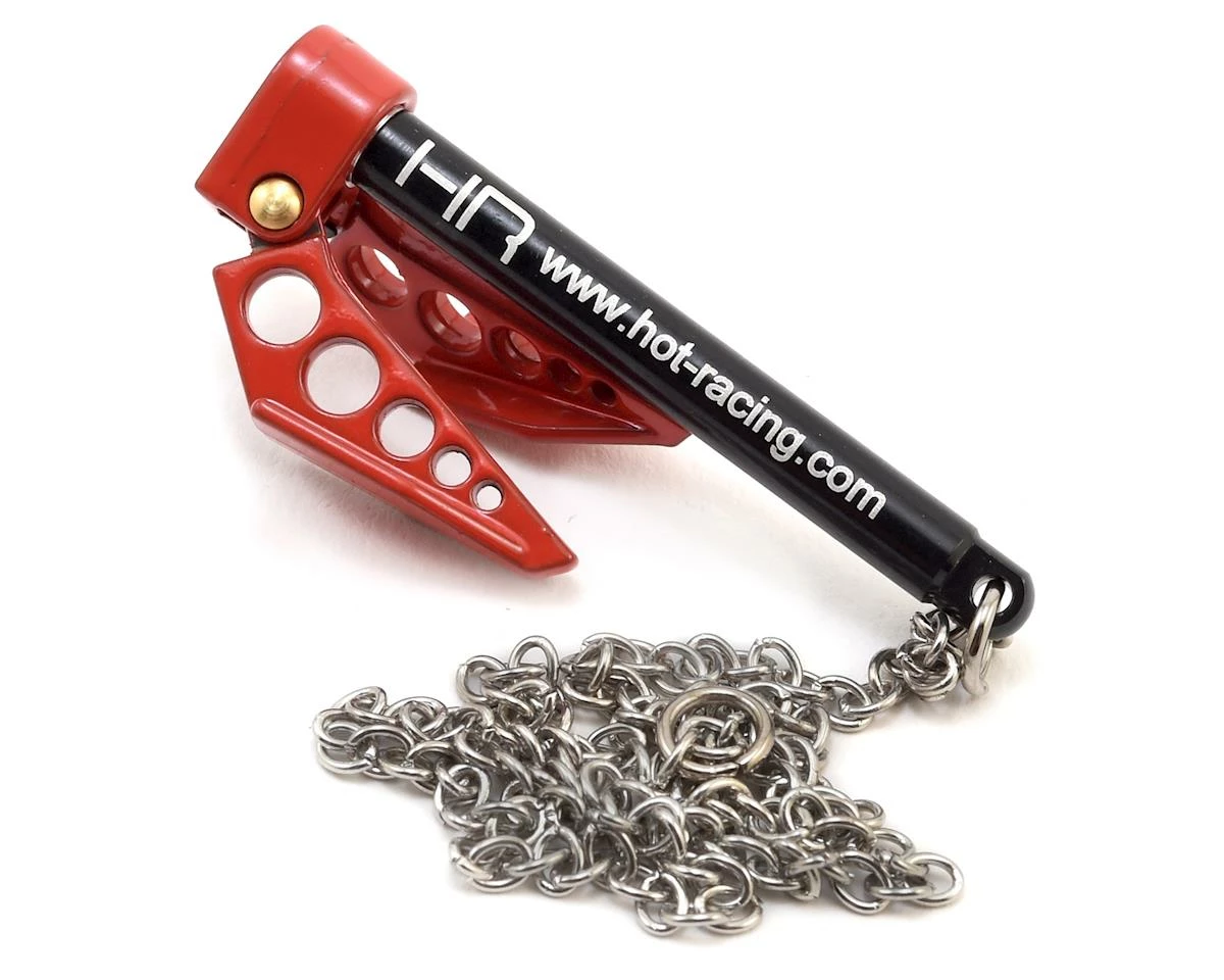Hot Racing 1/10 Portable Fold Up Winch Anchor (Red/Black) 1 Hot Racing 1/10 Portable Fold Up Winch Anchor (Red/Black)