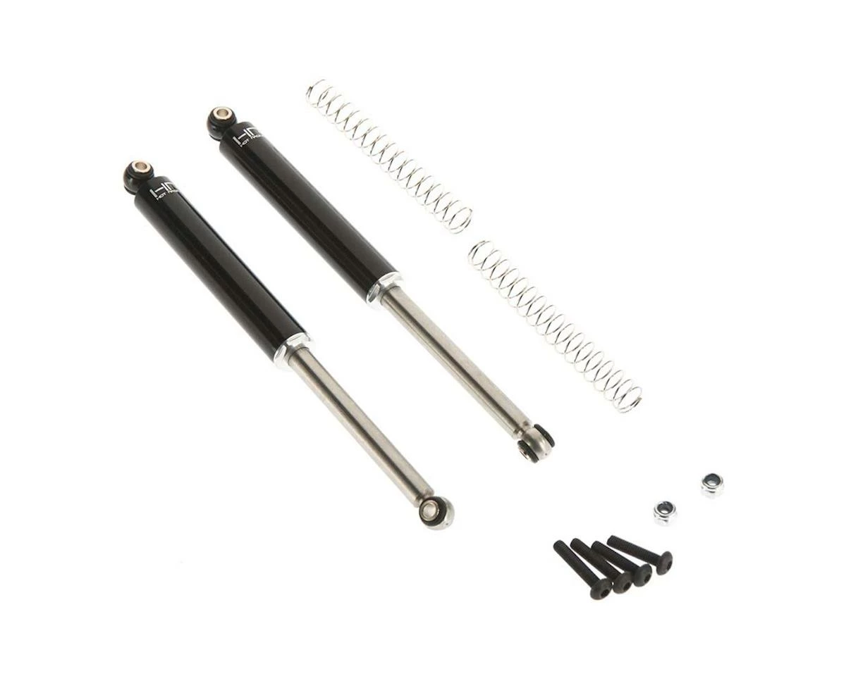 Hot Racing 125mm Aluminum Black Internal Spring Air Shocks (2) 1 Hot Racing 125mm Aluminum Black Internal Spring Air Shocks (2)