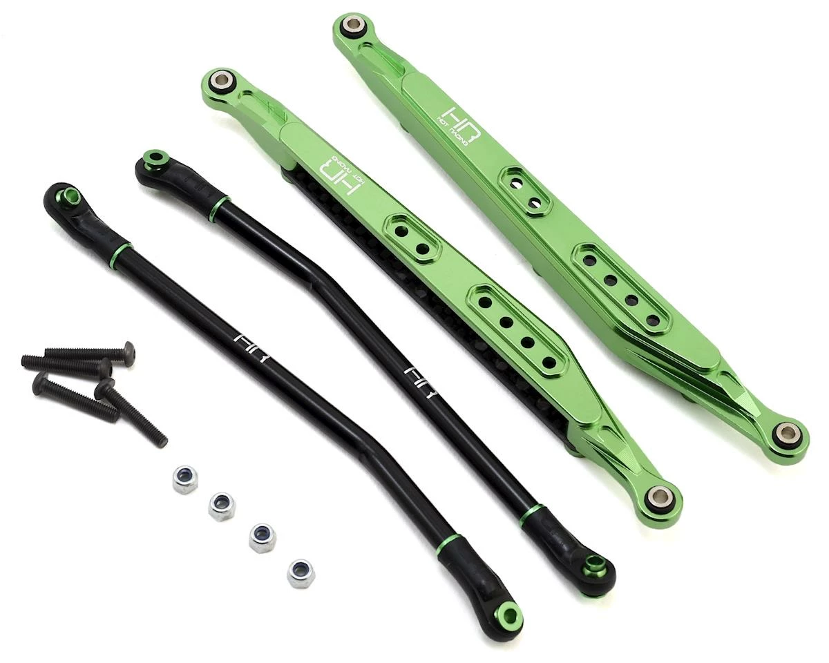 Hot Racing Axial Yeti Aluminum Rear Link Set (Green) 1 Hot Racing Axial Yeti Aluminum Rear Link Set (Green)