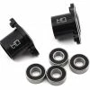 Hot Racing Losi Super Baja Rey/Rock Rey Aluminum Rear Axle HD Bearing Lock Out (Black)