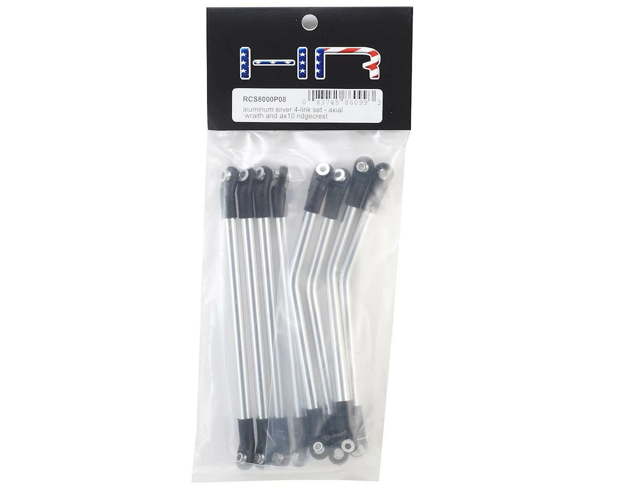 Hot Racing Axial Wraith Aluminum 4-Link Set (Silver) 2 Hot Racing Axial Wraith Aluminum 4-Link Set (Silver) - Image 2