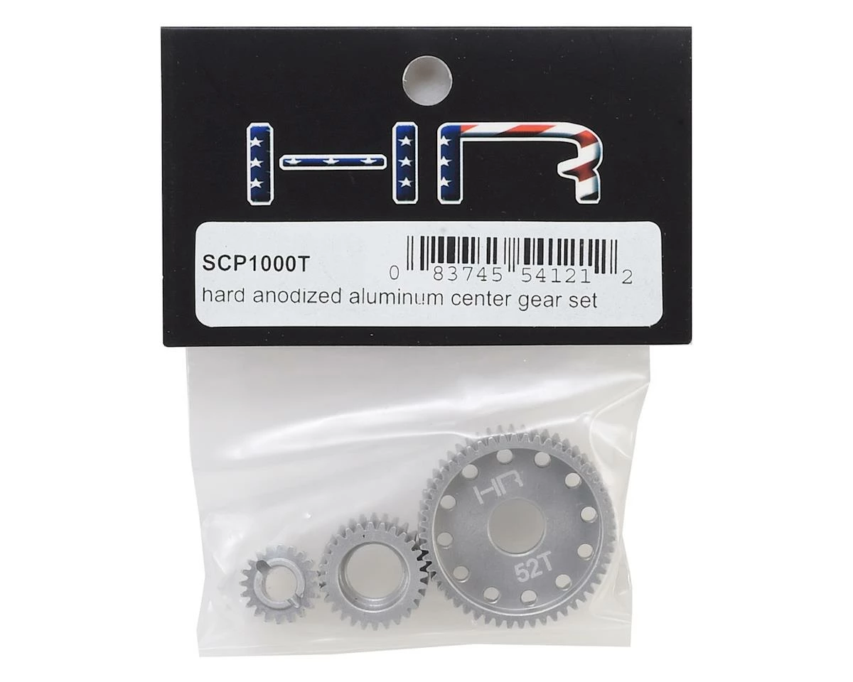 Hot Racing Axial SCX10 Hard Anodized Aluminum Transmission Gear Set 2 Hot Racing Axial SCX10 Hard Anodized Aluminum Transmission Gear Set - Image 2