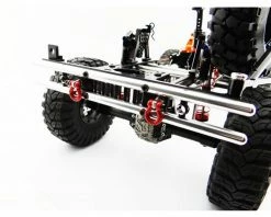 Hot Racing Axial SCX10 II Tubular Rear Bumper w/ Winch & Light Mount