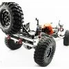 Hot Racing Aluminum Rear Bumper Tires Carrier SCX Jeep