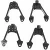 Hot Racing SCX10 Aluminum Front & Rear Adjustable Shock Tower Hoop Set
