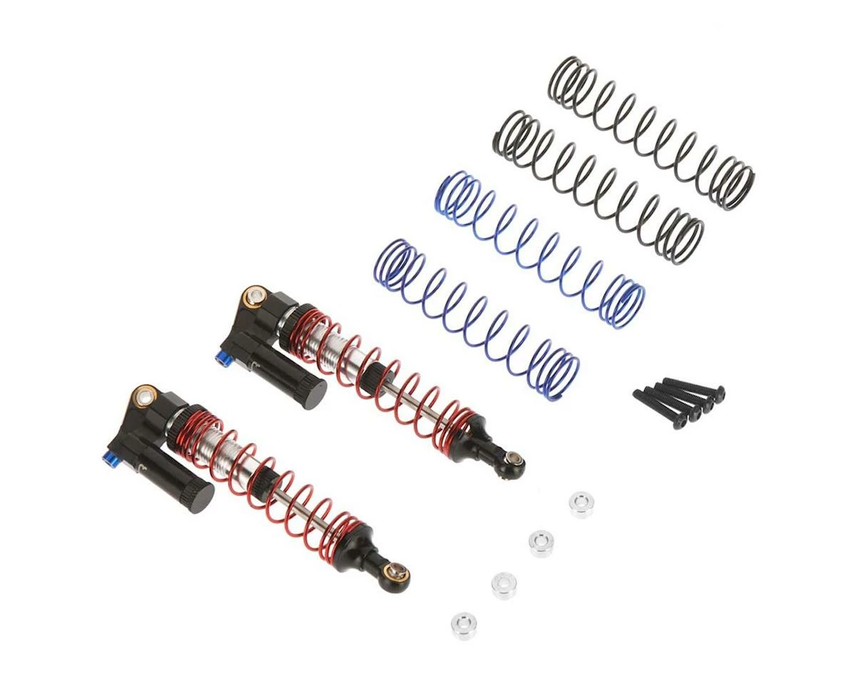 Hot Racing Axial SCX10 II 61-90mm Piggyback Adjustable Rebound Shock (Black) 1 Hot Racing Axial SCX10 II 61-90mm Piggyback Adjustable Rebound Shock (Black)