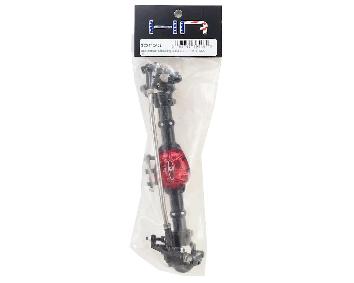 Hot Racing Axial SCX10 II Ackerman Hi-Steer AR44 Axle Case (Black) 2 Hot Racing Axial SCX10 II Ackerman Hi-Steer AR44 Axle Case (Black) - Image 2