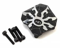 Hot Racing Axial SCX10 II Aluminum AR44 Axle Spider Diff Cover (Black)