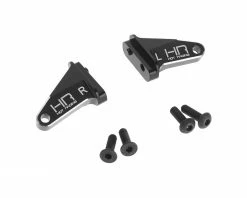 Hot Racing Aluminum Motor Plate Mount Black SCX2
