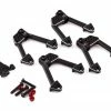 Hot Racing Axial SCX10 II Aluminum Front & Rear Adjustable Shock Towers (Black)