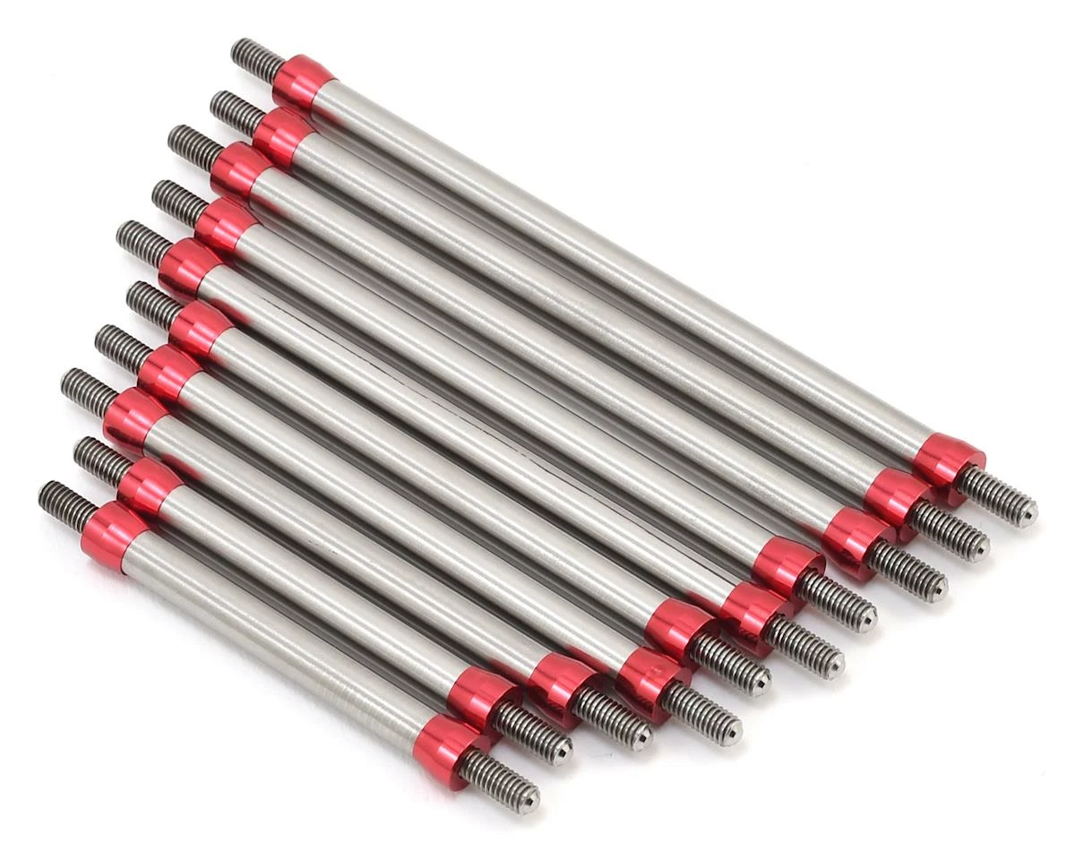 Hot Racing Axial SCX10 II Titanium Linkage Kit (10) 1 Hot Racing Axial SCX10 II Titanium Linkage Kit (10)