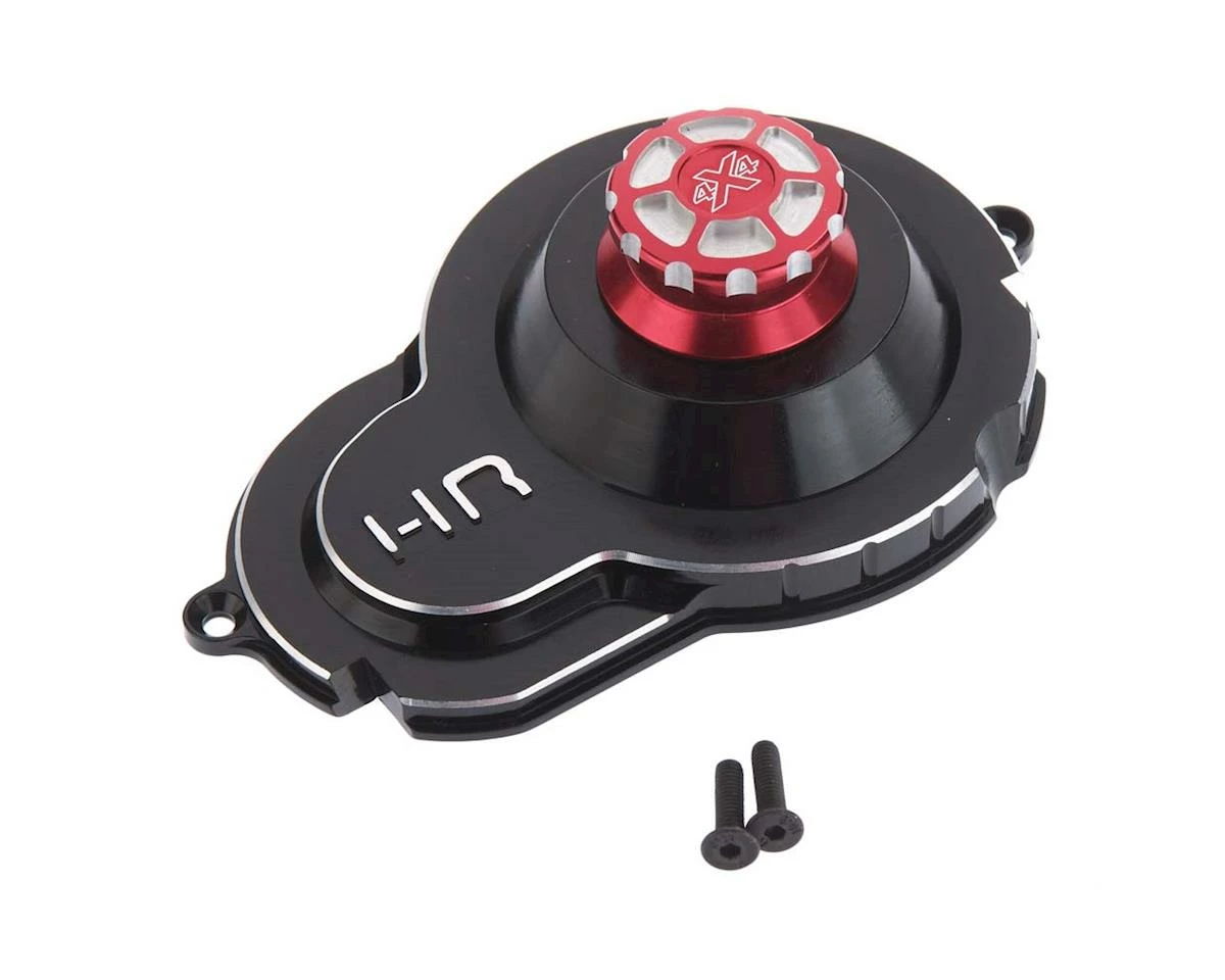 Hot Racing Axial SCX10 II Aluminum Transmission Spur Gear Cover (Black) (AXI90046/AXI90075 Kit Only) 1 Hot Racing Axial SCX10 II Aluminum Transmission Spur Gear Cover (Black) (AXI90046/AXI90075 Kit Only)