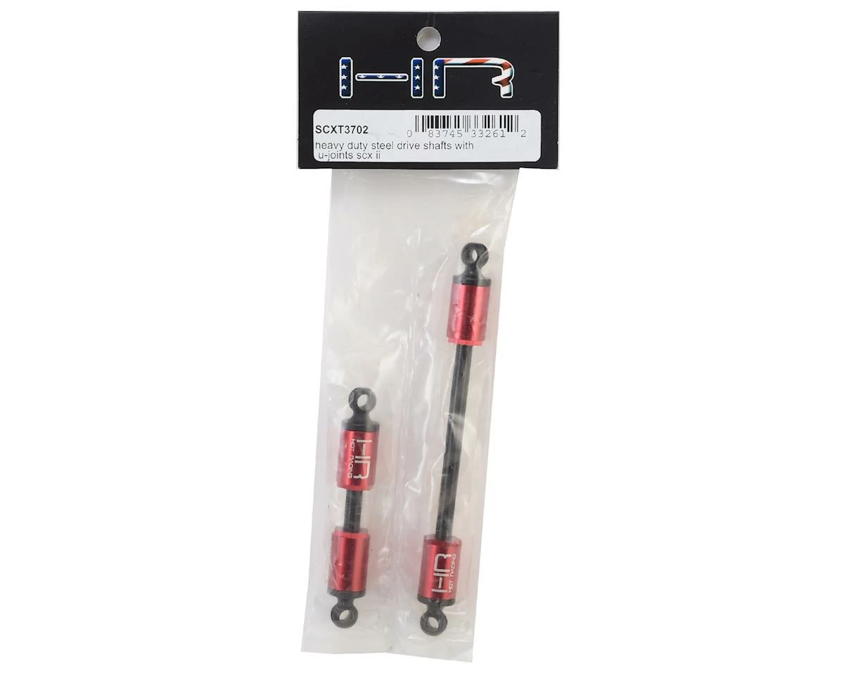 Hot Racing Axial SCX10 II Heavy Duty Steel Drive Shafts w/U-Joints (AXI90046/AXI90075 Kit Only) 2 Hot Racing Axial SCX10 II Heavy Duty Steel Drive Shafts w/U-Joints (AXI90046/AXI90075 Kit Only) - Image 2