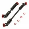 Hot Racing Axial SCX10 II Heavy Duty Steel Scale Look U-Joints Shafts