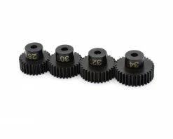 Hot Racing Light Weight Speed Tune Pinion Gear Set (28, 30, 32, 34T) (3.17mm Bore)