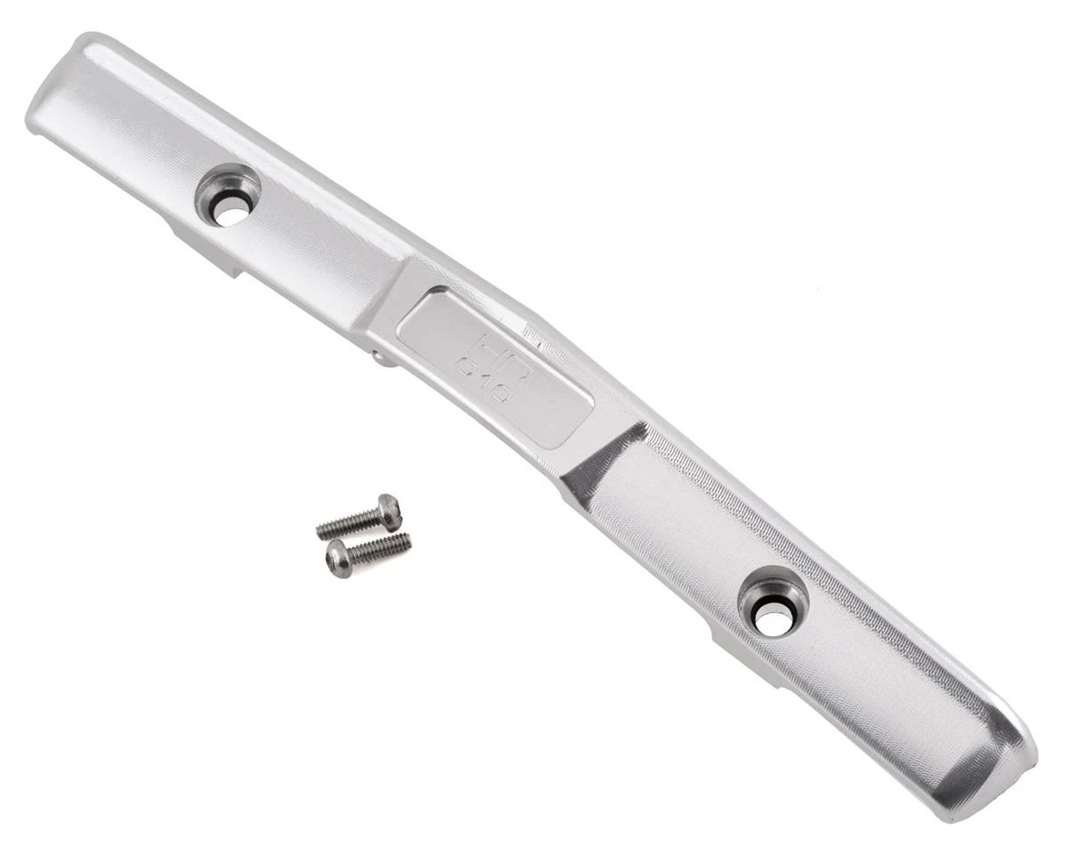 Hot Racing Axial SCX24 C10 Aluminum Front Bumper (Silver) 1 Hot Racing Axial SCX24 C10 Aluminum Front Bumper (Silver)
