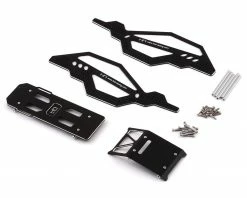 Hot Racing Axial SCX24 Aluminum Rock Racer Conversion Chassis (Black)
