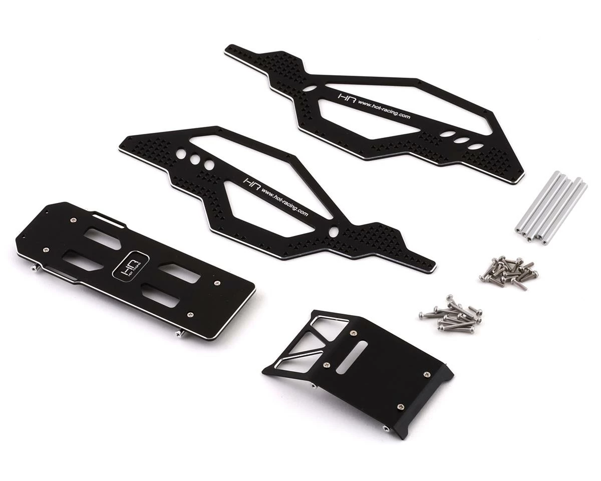 Hot Racing Axial SCX24 Aluminum Rock Racer Conversion Chassis (Black) 1 Hot Racing Axial SCX24 Aluminum Rock Racer Conversion Chassis (Black)