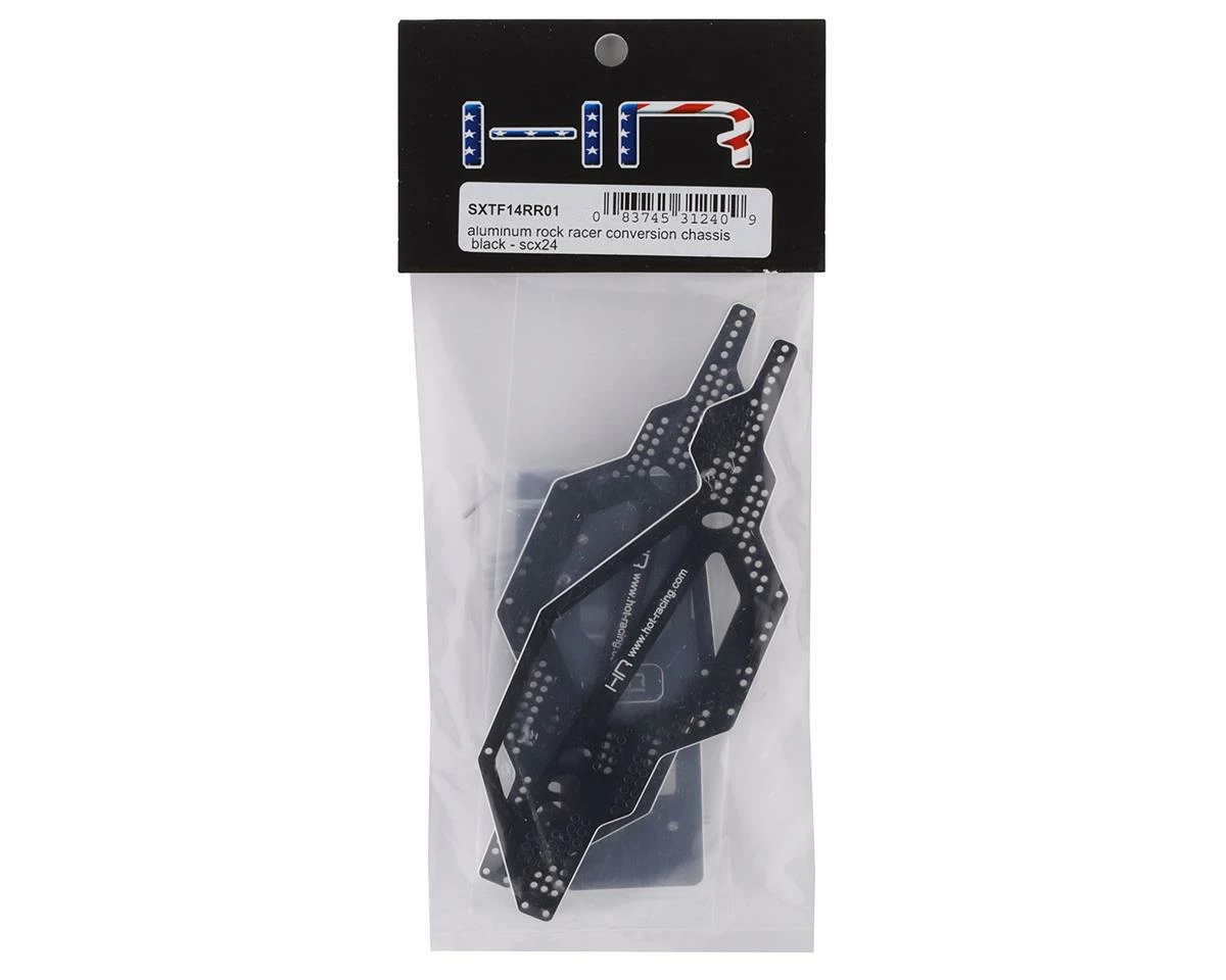 Hot Racing Axial SCX24 Aluminum Rock Racer Conversion Chassis (Black) 2 Hot Racing Axial SCX24 Aluminum Rock Racer Conversion Chassis (Black) - Image 2