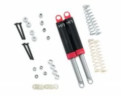 Hot Racing Red Internal Spring Air Shocks 100mm
