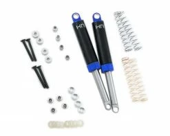Hot Racing 100mm Internal Spring Air Shocks (Blue) (2)