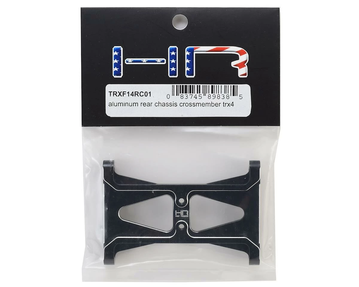 Hot Racing Traxxas TRX-4 Aluminum Rear Chassis Crossmember (Black) 2 Hot Racing Traxxas TRX-4 Aluminum Rear Chassis Crossmember (Black) - Image 2