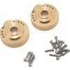 Hot Racing Traxxas TRX-4 Modular Brass Metal Knuckle Portal Cover