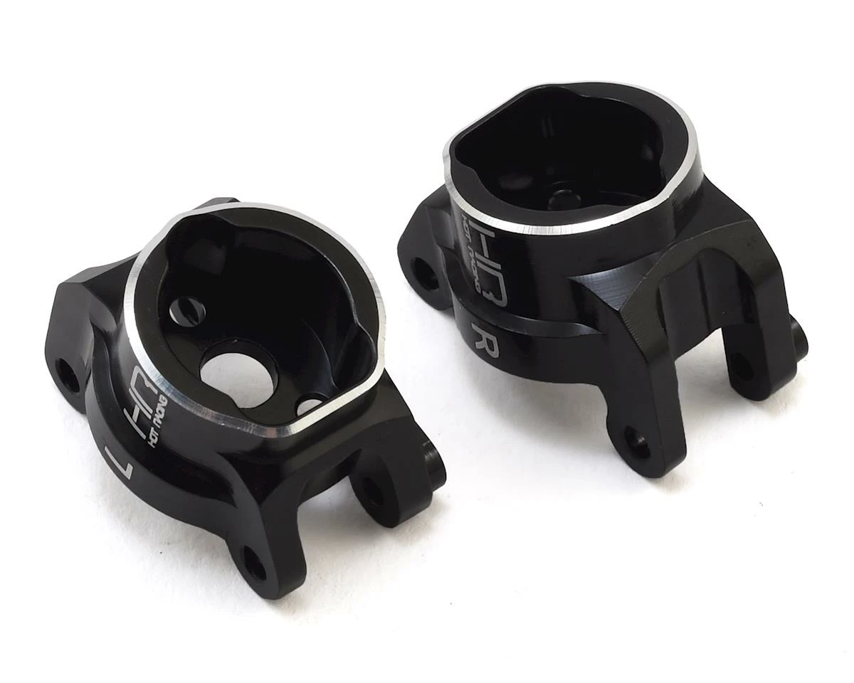 Hot Racing Traxxas TRX-4 Aluminum Rear Axle Portal Mount (Black) 1 Hot Racing Traxxas TRX-4 Aluminum Rear Axle Portal Mount (Black)