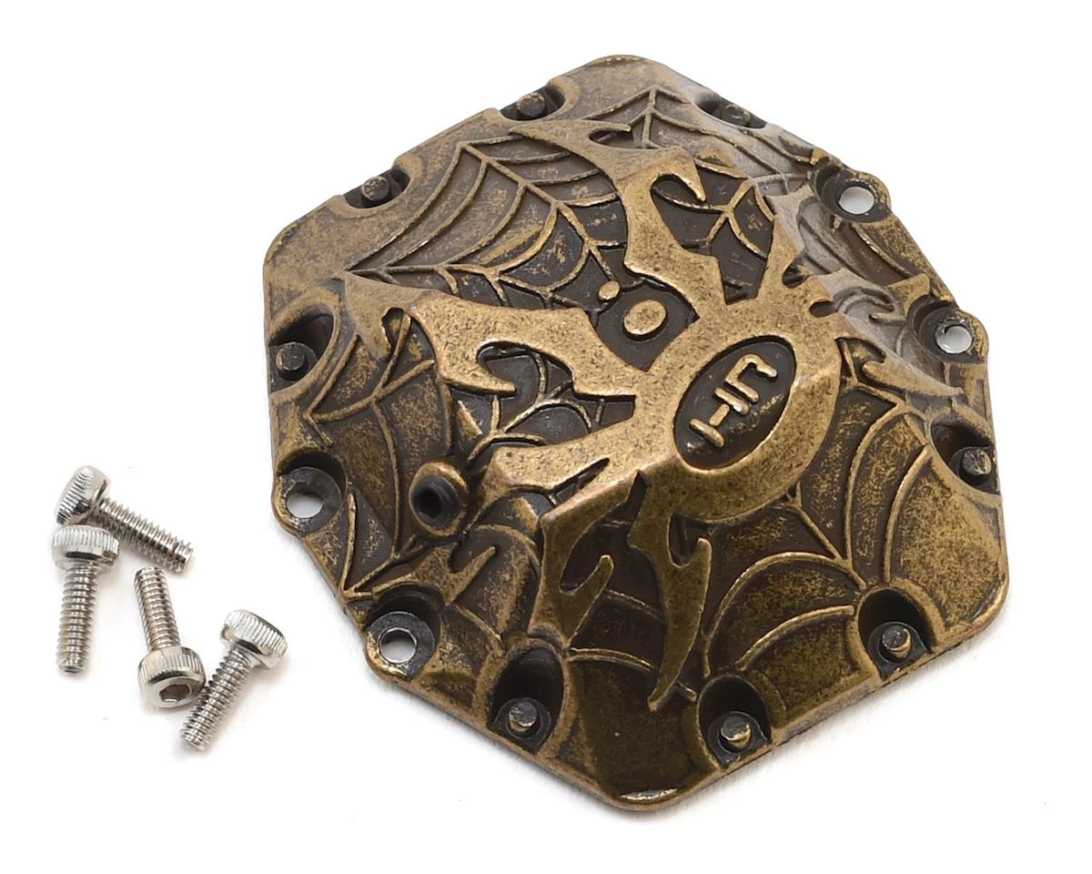 Hot Racing Spider AR60 Axle Diff Cover Antique Gold Wrai 1 Hot Racing Spider AR60 Axle Diff Cover Antique Gold Wrai