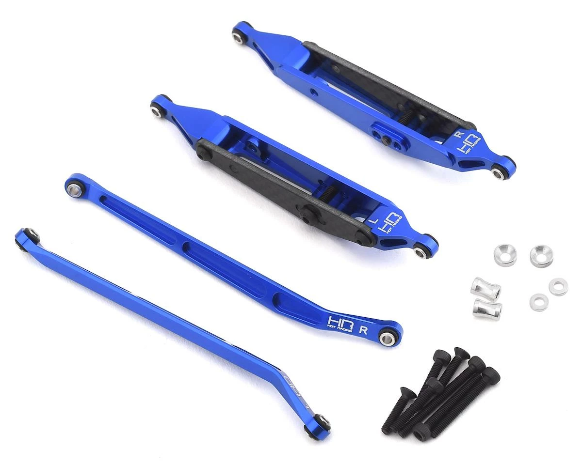 Hot Racing Yeti Jr. Carbon Fiber Graphite Rear Links Set (Blue) 1 Hot Racing Yeti Jr. Carbon Fiber Graphite Rear Links Set (Blue)
