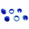 Hot Racing Aluminum 10mm Shock Upgrade Kit Blue Yeti Wrai