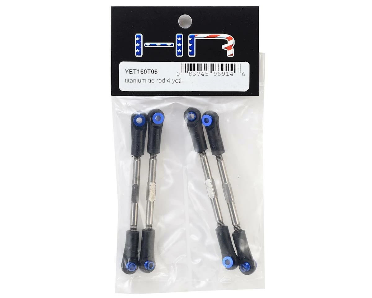 Hot Racing Axial Yeti Titanium Tie Rod Set (4) 2 Hot Racing Axial Yeti Titanium Tie Rod Set (4) - Image 2