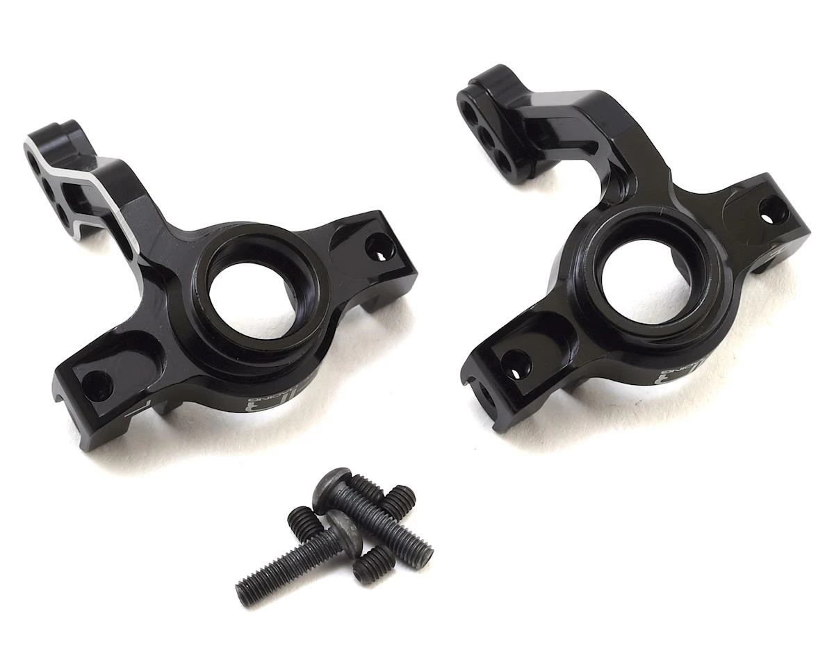 Hot Racing Axial Yeti Aluminum Steering Knuckles (Black) (2) 1 Hot Racing Axial Yeti Aluminum Steering Knuckles (Black) (2)