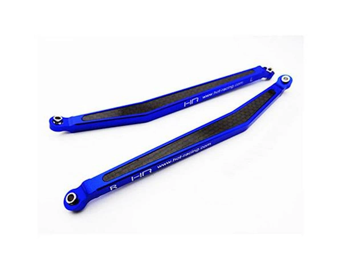 Hot Racing Axial Yeti Aluminum Rear Upper Suspension Link Set (Blue) (2) 1 Hot Racing Axial Yeti Aluminum Rear Upper Suspension Link Set (Blue) (2)
