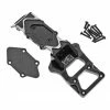 Hot Racing Aluminum & Carbon Fiber Front Bulkhead/Skid Plate Set