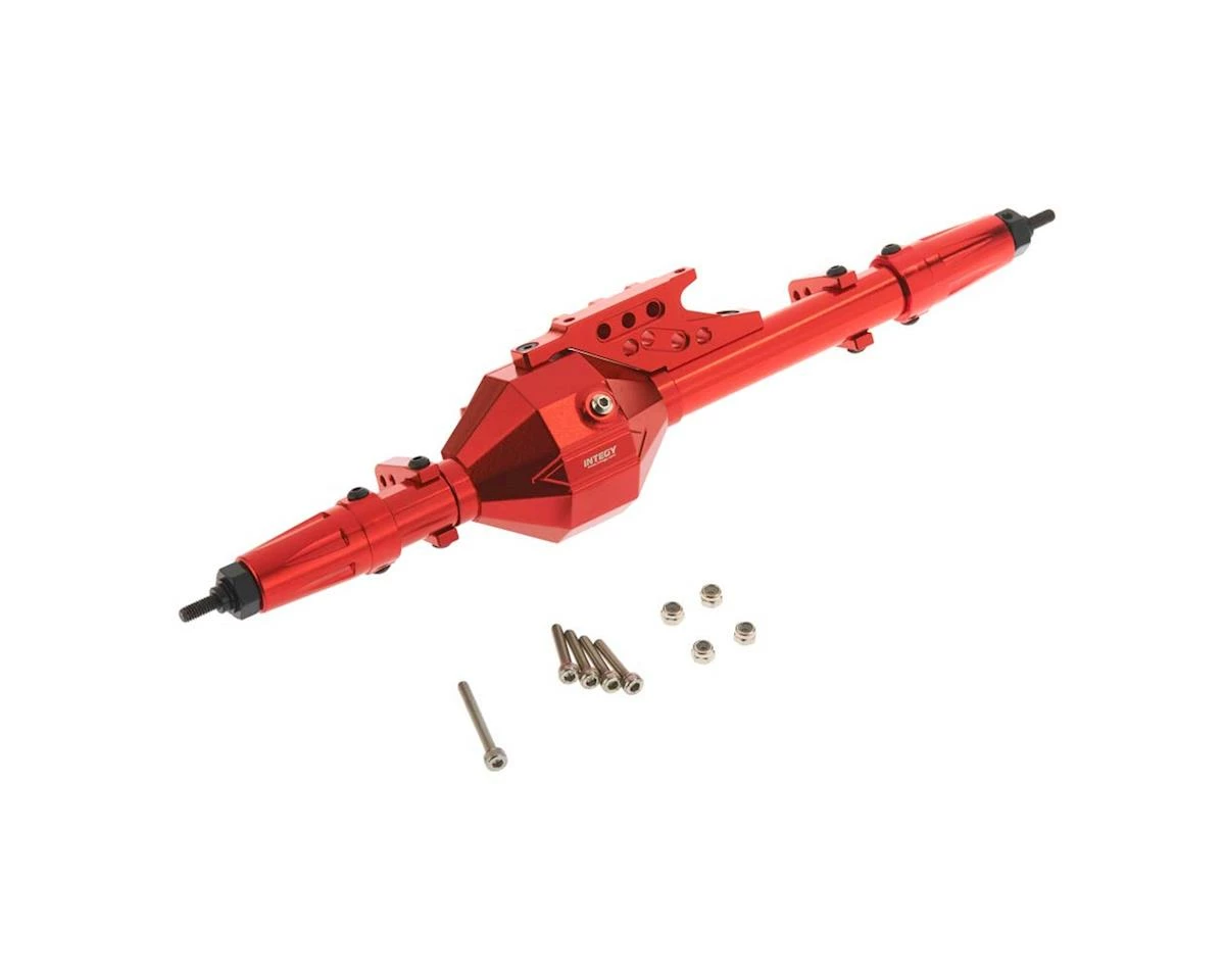 Team Integy T8 Rear Axle Assembly (Red) 1 Team Integy T8 Rear Axle Assembly (Red)