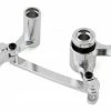 Team Integy 1/8 Yeti XL Rock Steering Bell Crank Set (Silver)