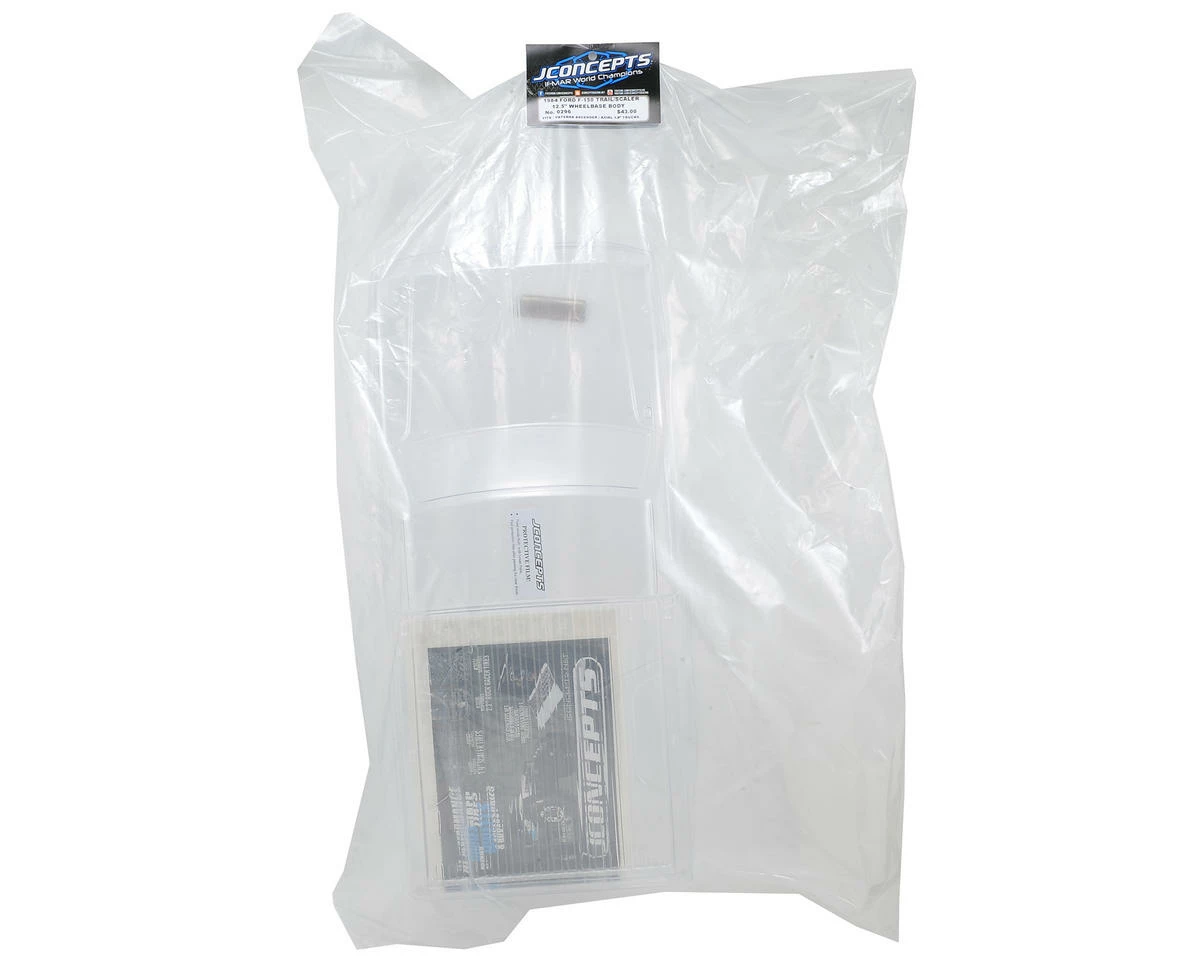 JConcepts 1984 Ford F-150 Scale 12.5" Rock Crawler Body (Clear) 2 JConcepts 1984 Ford F-150 Scale 12.5" Rock Crawler Body (Clear) - Image 2