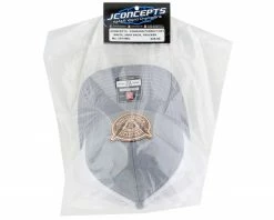 JConcepts Forward Pursuit 2022 Snapback Round Bill Hat (Grey/White) (One Size Fits Most) -Rock Crawlers Sales Shop jco2974wg 2