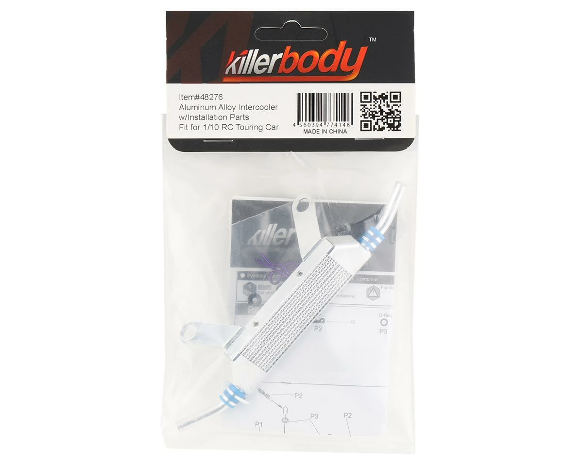 Killerbody 1/10 Scale Aluminum Touring Car Intercooler 2 Killerbody 1/10 Scale Aluminum Touring Car Intercooler - Image 2