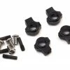 Team KNK Version 2 Aluminum Body Mounts w/Screw Pins (Black)