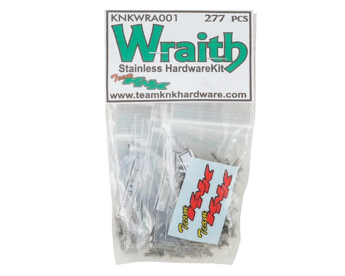 Team KNK Axial Wraith Stainless Hardware Kit (277) 1 Team KNK Axial Wraith Stainless Hardware Kit (277)