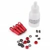 Kyosho Mini-Z MX-01 Aluminum Oil Shock Set (Red) (4)