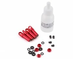 Kyosho Mini-Z MX-01 Aluminum Oil Shock Set (Red) (4)