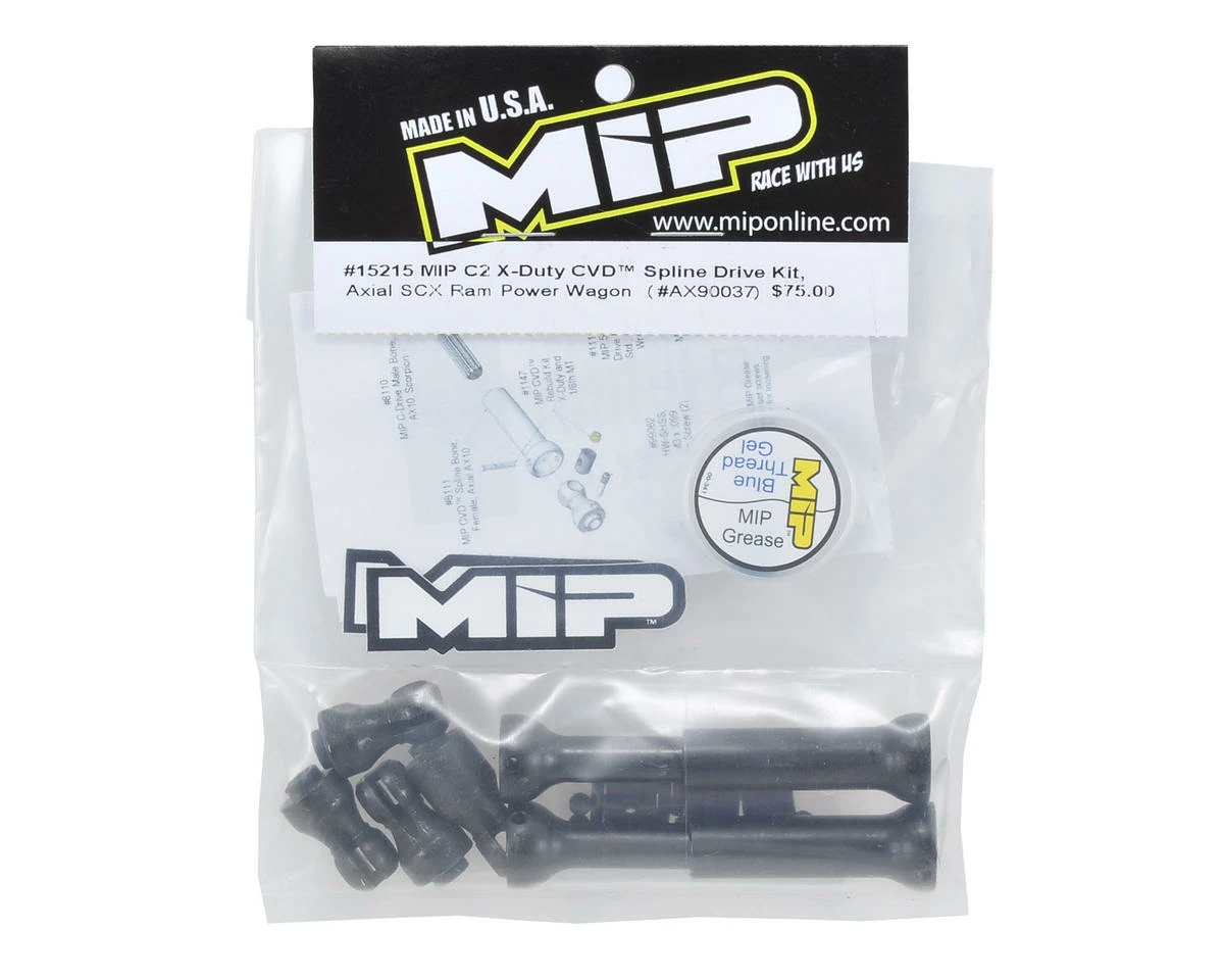 MIP Axial C2 X-Duty CVD Kit (SCX10 Power Wagon) 2 MIP Axial C2 X-Duty CVD Kit (SCX10 Power Wagon) - Image 2