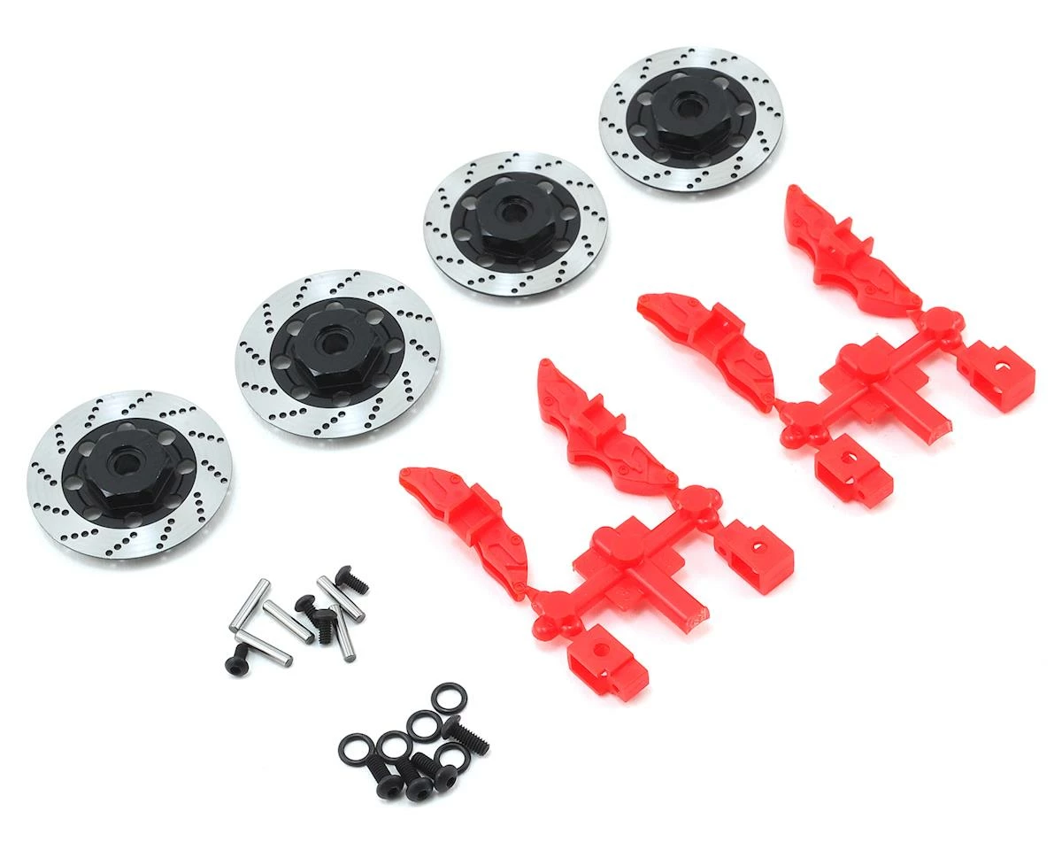 MST Alum. wheel hubs 6mm (brake disc shaped) 1 MST Alum. wheel hubs 6mm (brake disc shaped)