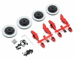 MST Alum. wheel hubs 6mm (large brake disc shaped)