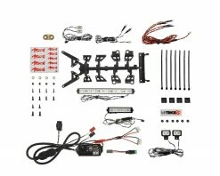 MyTrickRC Attack Off-Road 1252 Light Kit w/DG-1 Controller, 5" & 2" Light Bars, 2 Headlights, 2 Spot Lights & 6 LEDs
