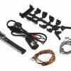 MyTrickRC Axial 2017 Wrangler Light Kit w/DG-1 Controller, 5" Light Bar, Head Lights & 4 LEDs